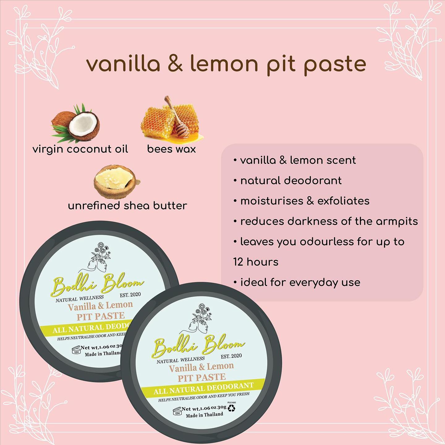 Vanilla and Lemon Pit Paste - Image 3