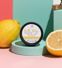 Vanilla and Lemon Pit Paste